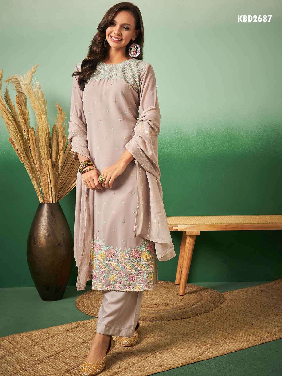 Mahotsav Hanika 2687 To 2698 Stylish Designer Georgette Suits Online Collection