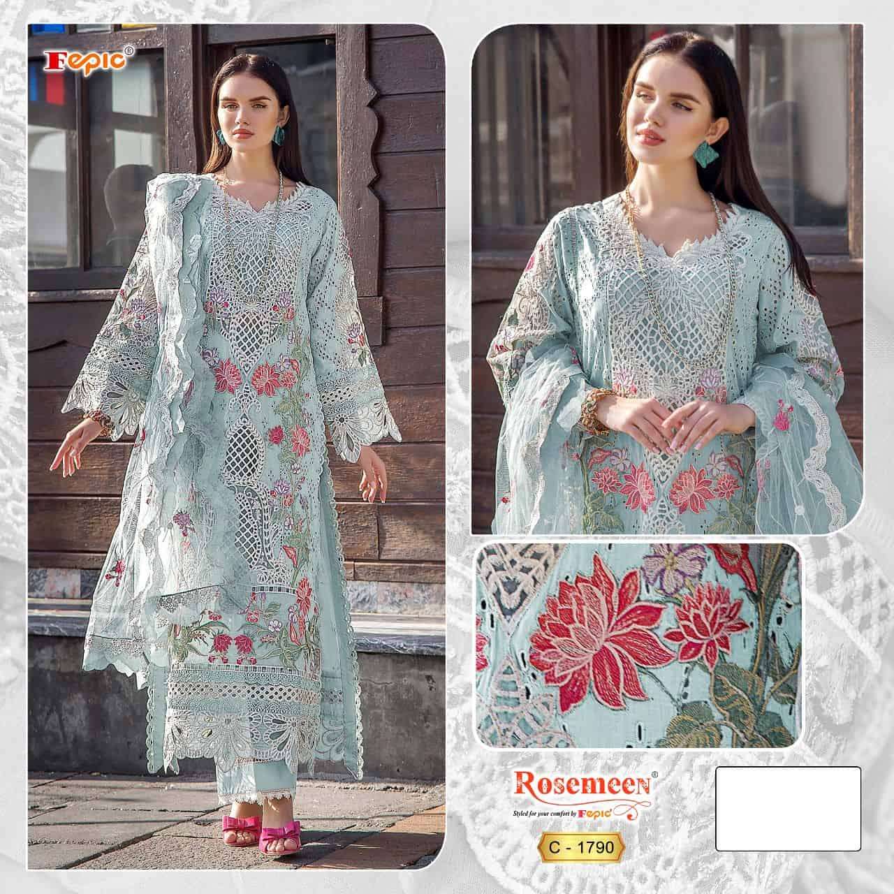 Fepic Rosemeen Pure Cotton Salwar Kameez