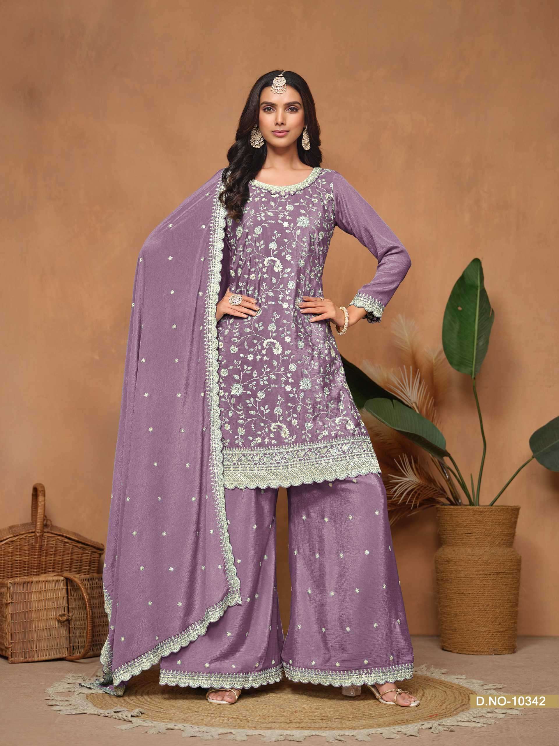 Anjubaa Vol 34 10341 To 10344 Series Suit