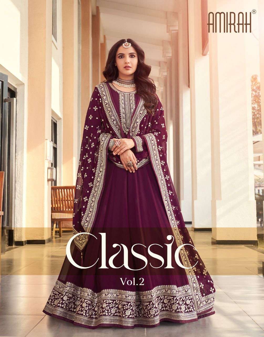 Amirah Classic Vol 2 Designer Anarkali Dress Party Wear Collection Exporter