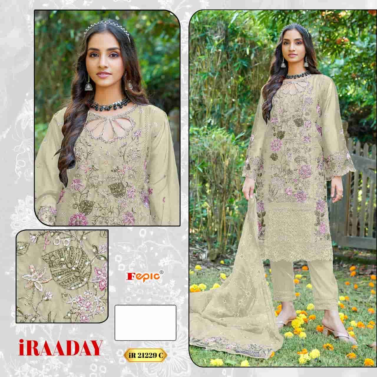 Fepic IR 21229 C Pakistani Style Designer Salwar Suit Exporter