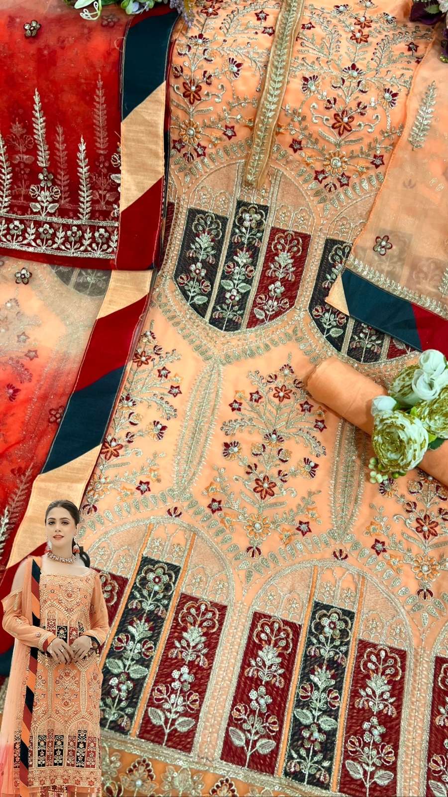 Shanaya S 134 pakistani Designer Georgette Salwar Suit