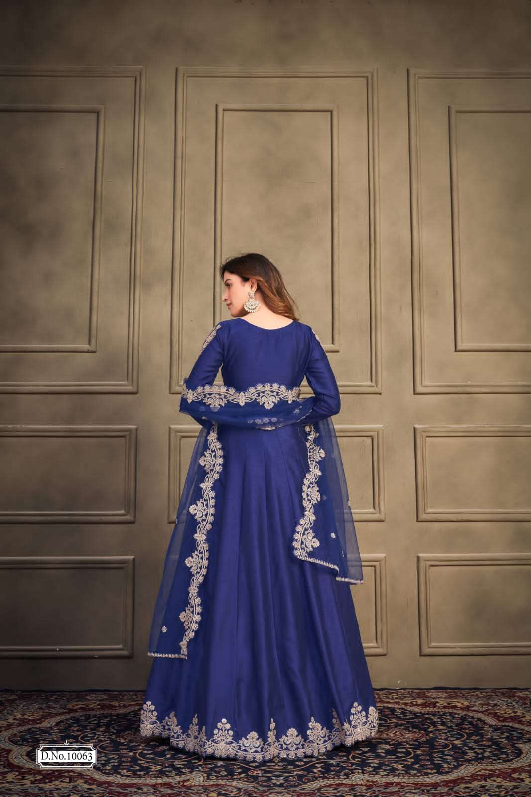 Anjubaa Vol 6 Art Silk Anarkali Party Dress