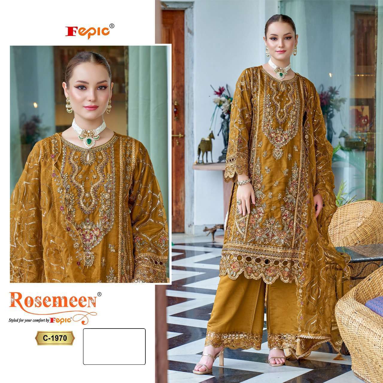Fepic C 1970 Colors Pakistani Salwar Collection At Price