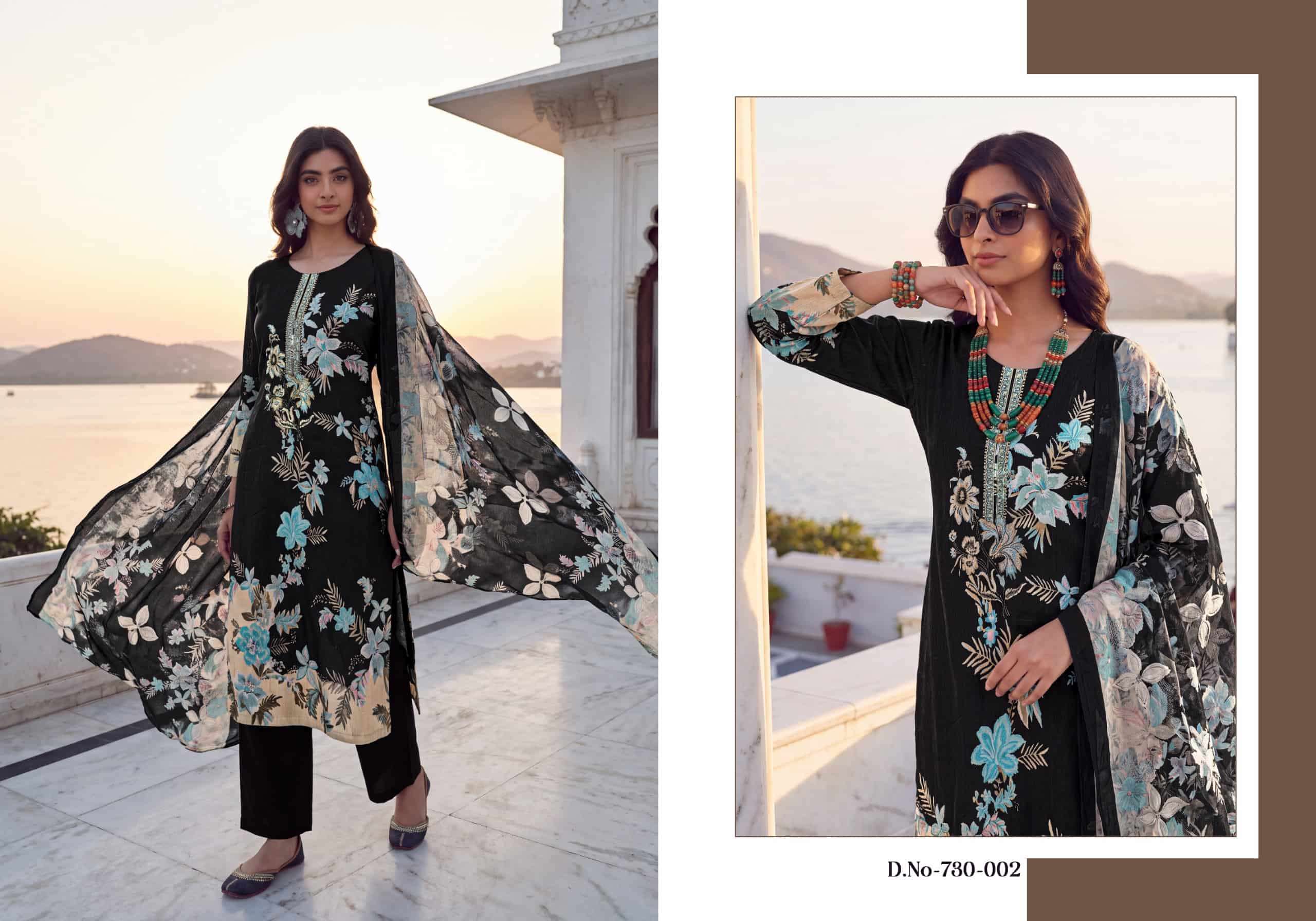 Zulfat Faiza Pure Jam Cotton Dress Catalog Wholesalers