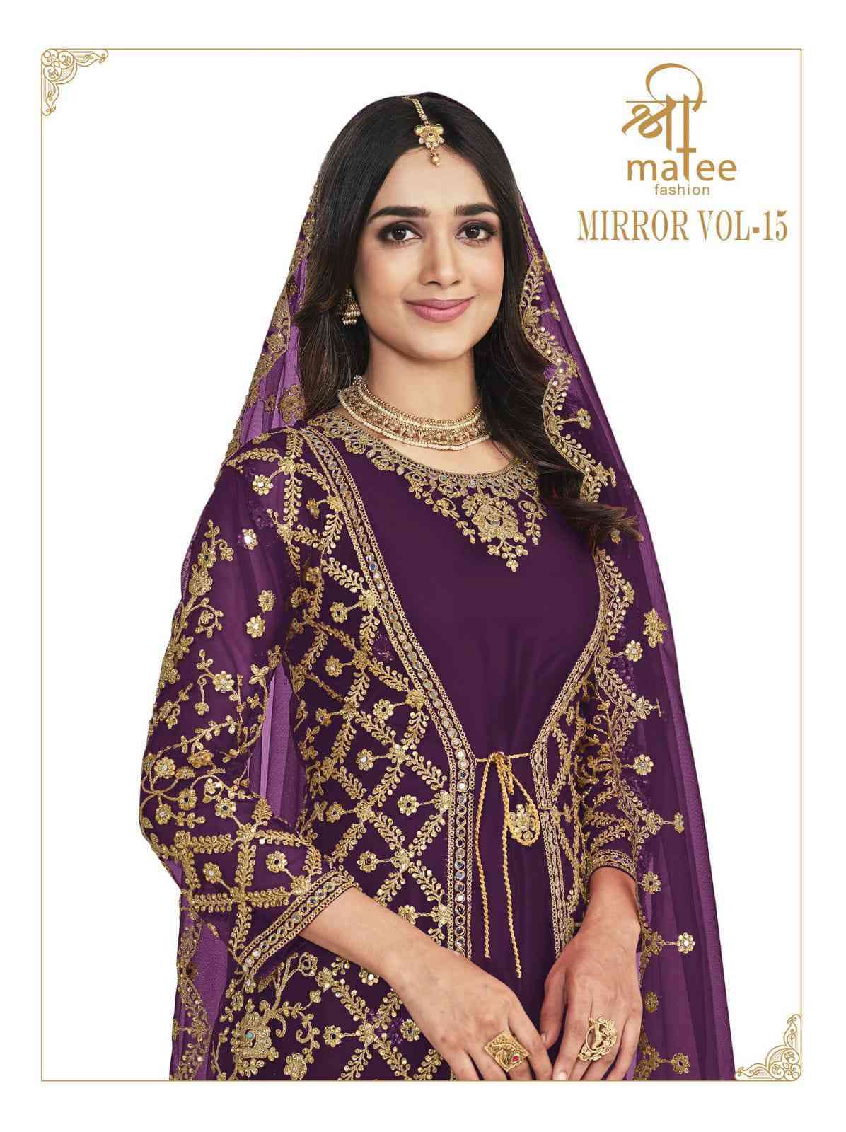 Shreematee Mirror Vol 15 Wedding Collection Designer Dress Collection Exporter