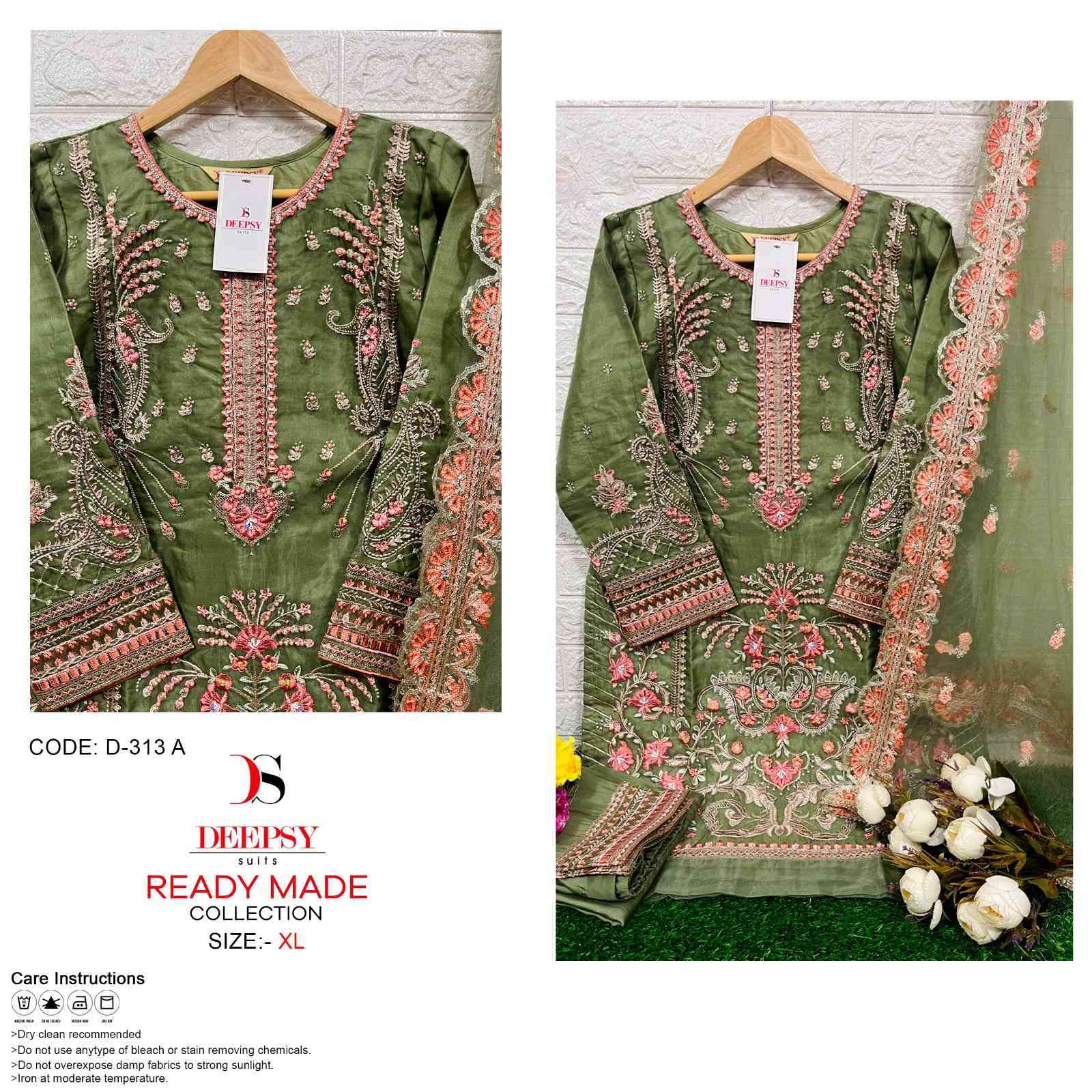 Deepsy D 313 Colors Readymade Pakistani New Collection
