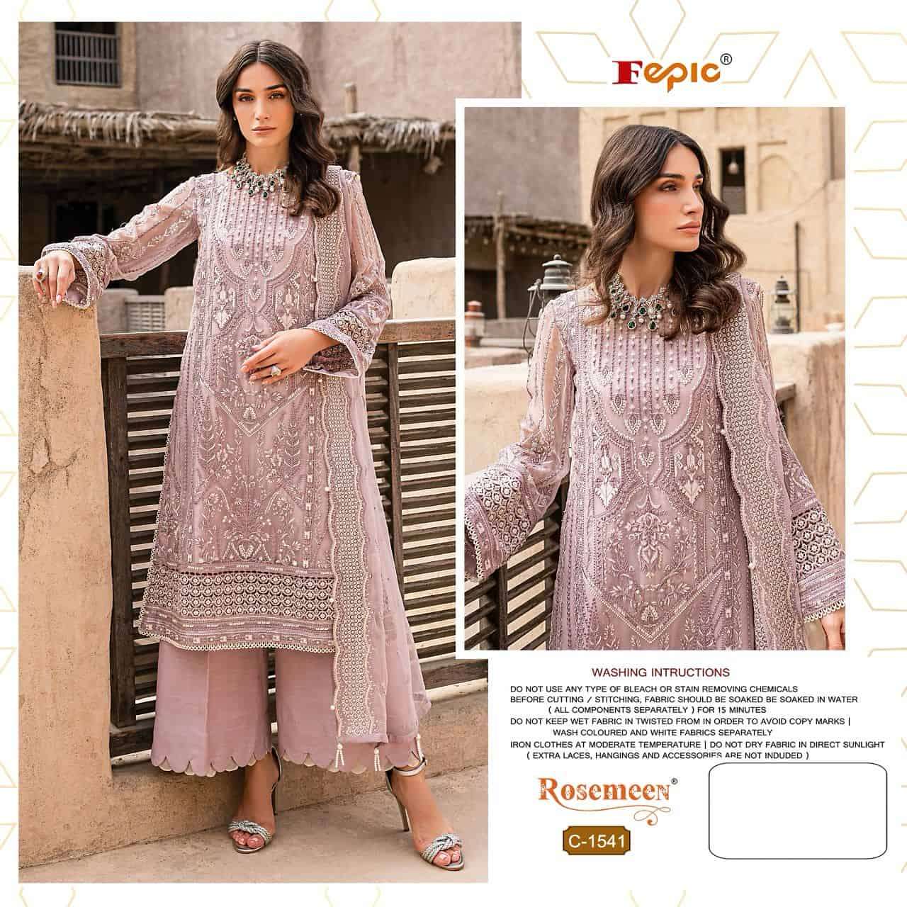 Fepic C 1541 Colors Exclusive New Pakistani Salwar Suit Wholasaler