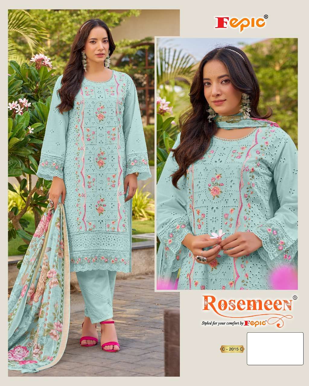 Fepic C 2015 Colors Pakistani Suit Salwar