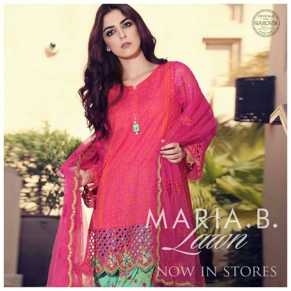 Maria B Lawn 11B - Salwar.lk - Material Type Shalwar.